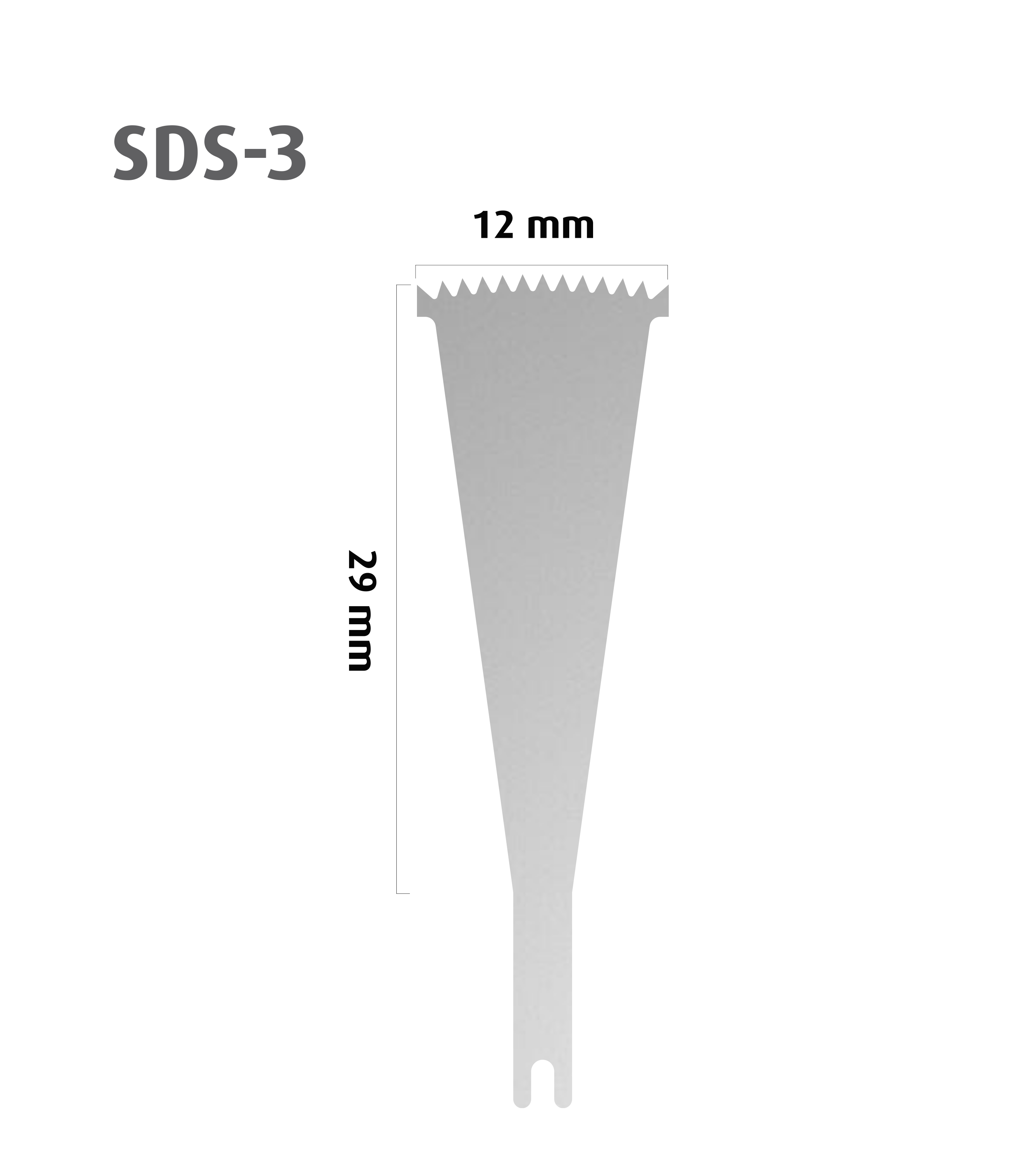 Lâmina Sagital SDS 3