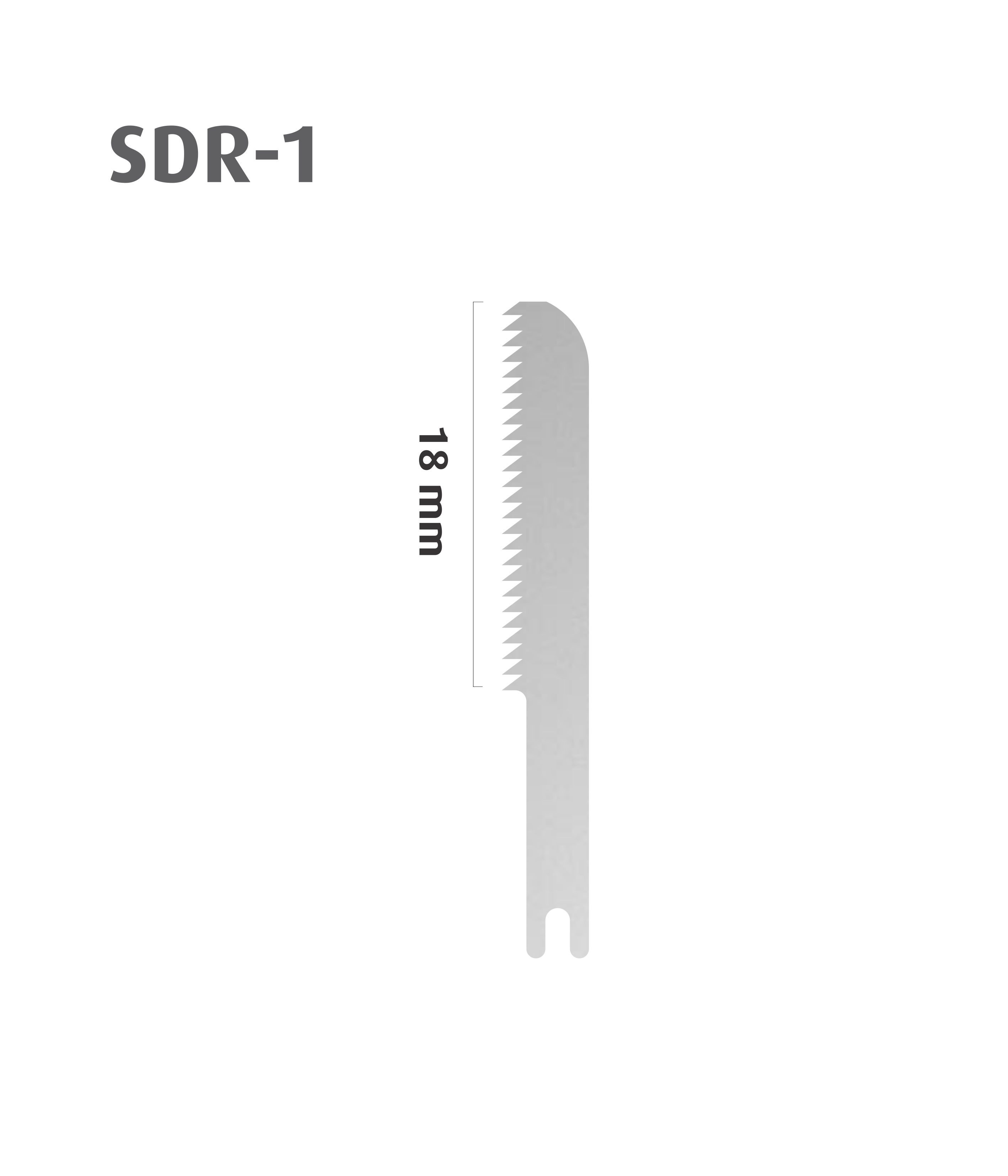 Lâmina Reciprocante SDR 1